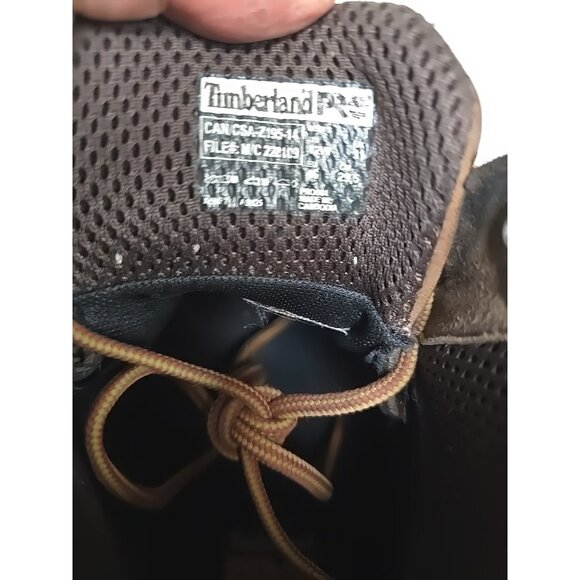 Timberland Men A5NFT 6 "Aluminum Toe Composite Plate Irvine Wedge Work Boot 12W - Picture 8 of 9